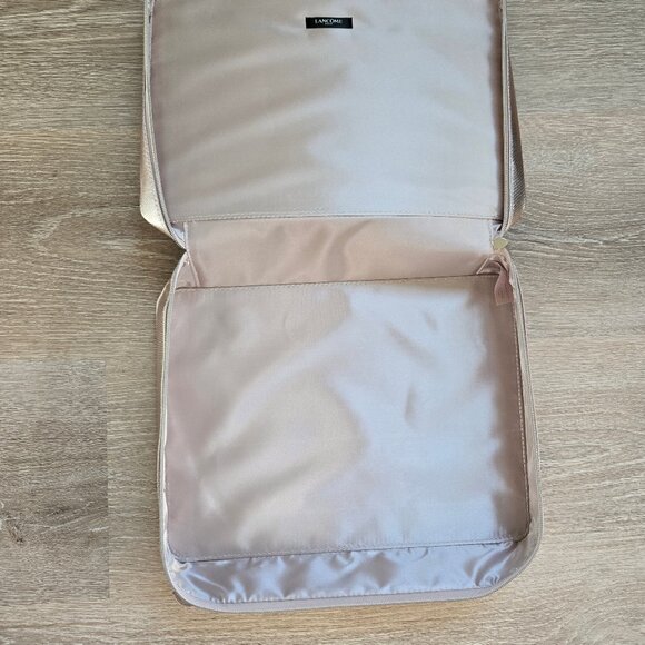 Lancôme Large Cosmetic Make Up Travel Case - Rose Gold - NEW - Picture 12 of 17